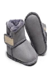 Newborn Boys Girls Warm Snow Boots Designer Boots Winter Baby Shoes Toddler Infant First Walkers2591000