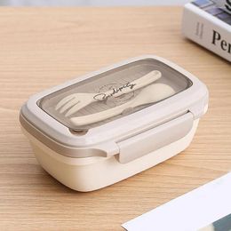 Dinnerware Easy To Clean Lunch Box For Outdoor Use Sturdy Airtight Bento Containers Kids Microwave/freezer/dishwasher Safe