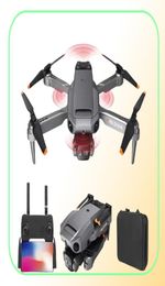 P8 Mini Drone 4K 8K HD Dual Camera Professional Aircraft Wifi FPV Four Sides Infrared Obstacle Avoidance Folding Quadcopter Helico2865314