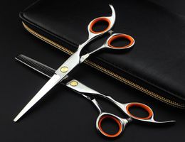 professional japan 440c 6 inch hair scissors set cutting barber makas haircut hair scissor thinning shears hairdressing scissors9683200