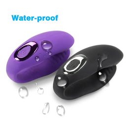 Vibrators Waterproof Gspot Vibrator Magic Wand Massager,USB Rechargeable U shape Silicone Heated Vibrators 10 Modes Vibration Sex Toys Prod