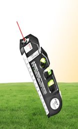 Multipurpose Laser Level Construction Tools 8FT Aligner Standard Horizon Vertical Cross Metric Ruler Measure9145480