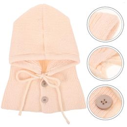 Berets Knitted Hat For Women Warm Winters One-piece Scarf Knitting Women's Hats & Caps