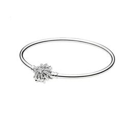 Pandoras Bracelet Designer For Women Original Quality Charm Bracelets Jewellery Silver Bead Five-pointed Snowflake Bracelets