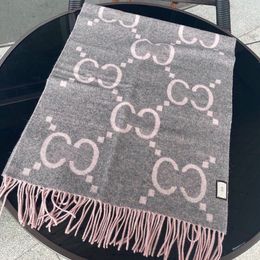 Designer scarf luxury soft scarf for women autumn winter wool cotton warm shawl wedding outdoor Travel Letters skating scarves cashmere good