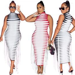 Women's Swimwear Beach Outlet For Women 2023 Wear Summer Dress Neck Ribbed Print Webbed Sleeveless Solid Spandex Swimsuit Cover