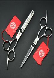 Z1001 6039039 Purple Dragon Black TOPPEST Hairdressing Scissors Factory Cutting Scissors Thinning Shears professional 64467772938698