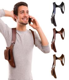 Outdoor Bags Underarm Shoulder Bag Burglar Phone Pouch Tactical MultiPurpose Concealed Chest For Men8680886