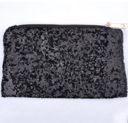 WholePopular Fashion New Women Evening Party Handbag Clutches Makeup Bags Glitter Sequins Dazzling Cosmetic Bag Pouch WQB10576785530