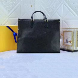 M44571 Large Capacity tote bag Women's leather Clutch Onthego Handbag Crossbody Bag Shopping Bag Carrier Luxury designer tote s Women's Messenger Shoulder Bag