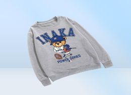 Men039s Hoodies Sweatshirts Inaka Power Brown Referee Bear Purple Baseball Ape Monkey Graphic Print Sweatshirt Streetwear Men9450074