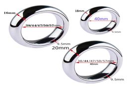 6 Size Metal Cock Ring sexyToys For Men Penis bondage lock Delay Ejaculation Rings Weight Cockring sexy Toys Adults 182890056