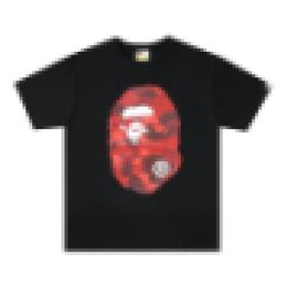 NEW A Bathing Ape Check by Bathing Tee Black/Beige T-Shirt