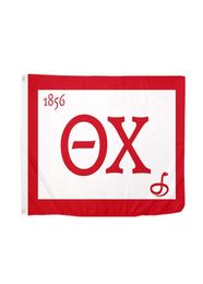 Theta Chi Chapter Main Fraternity Flag 3x5ft 100D Polyester Printing Sports Team School Club Indoor Outdoor8101821