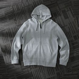 S-054 Top Quality Zipper Hoodies for Men and Women Cotton Fleece Sweatshirts for Fall/Winter Jogger Tops 231229