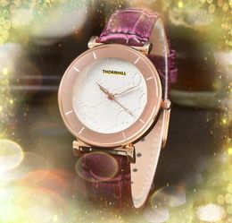 High Quality ICE Out Hip Hop Women's Leisure Small Bee Dial Watches Stainless Steel Case Quartz Movement All the Crime Cool Bracelet Colour Leather Strap Watch Gifts