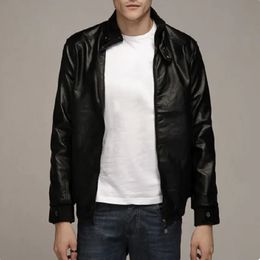 Pu Leather Jacket for Men Autumn Men Fitness Fashion Male Suede Jacket Casual Coat Male Clothing Size S-5Xl 2 Colors Soft Warm 231229