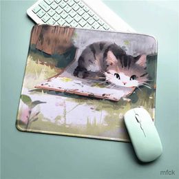 Mouse Pads Wrist Rests Cute Desk Accessories Cartoon Mouse Ped Pink Mouse Pad Overlock Gaming Mouse Aat Anti-slip Mousepad Upgrad Laptop Mause Pad