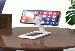 Epacket Foldable Phone Tablet Stand Holder Adjustable Desktop Mount Tripod Table Desk Support for iPhone Samsung iPad Mini 1 2 3 47675385
