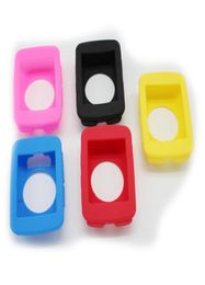 For Garmin Edge 520 Cycling computer Silicone Rubber Protect Case + LCD Sn Film Protector1525836