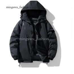 Coat Stone Monclair Jacket Tech Jacket Clothing Cp Coat Side Seam Insert Bag Spot Cashmere Zipper Spring and Autumn Cotton Short Young Men's Casual Jacket 323