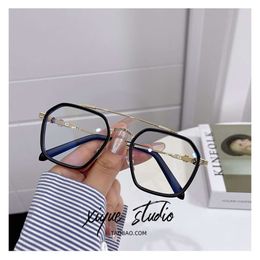 Designer Ch Cross Glasses Frame Chromes Brand Sunglasses for Men Women Style Myopia Male Trendy Big Eye Female Heart Luxury High Quality Eyeglass Frames Oc92