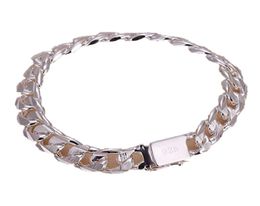 Fine 925 Sterling Silver BraceletXMAS New Style 925 Silver Chain Charm Bracelet For Women Men Fashion Jewellery Gift Link Italy Per8836401