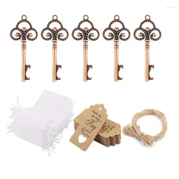 Party Favour 5 Units Key Shape Bottle Opener Tools Wedding Gifts For Guests Baptism Favours Alloy Beer Openers Adult