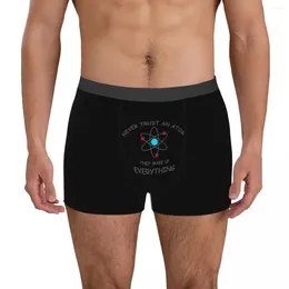 Underpants Sexy Bazinga Chemistry 6 Men's Boxer Briefs Summer Wearable Graphic Cool Smalls Funny Novelty