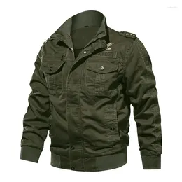 Men's Jackets Men Winter Thicker Coats Warm Down Balck Casual Multi-pocket Cargo And Coat 6XL High Quality Male