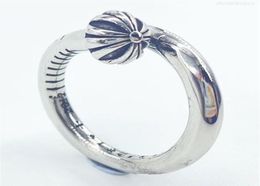 Chrome Japan Korea Trend Crusader Titanium Steel Ring Core Tail Hearts 05x5 Designer Fashion Original2874252v8848781