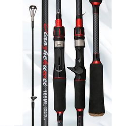 Lure Fishing Rod 1.65M/1.8M Spinning/Casting Fishing Rod ML Power Carp Pole Ultralight Carbon Travel Rod 231228
