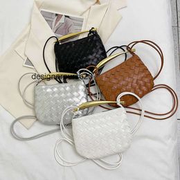 Designer yellow clutch bag design sardine bag vintage woven bag wallets for women fashion metal handle shoulder bag Botteega Venet bag handbags WDV5l