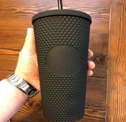 LIMITED EDITION 24 oz Matte Black Studded Tumbler Cup 2021. Brand New.3645427