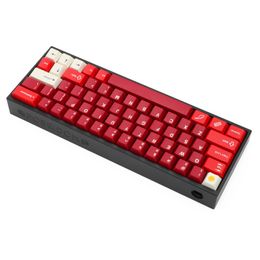 Poseidon PSD60 Case Anodized Aluminium or Coating case for mechanical keyboard Black Silver Grey White Red Blue gh60 xd60 xd64 231228