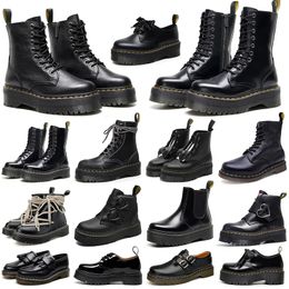 2024 Luxury designer boots womens Ankle Boots Patent Leather black martin Half Boots Cowboy booties Knee classic outdoor Snow Boots winter boots 36-45