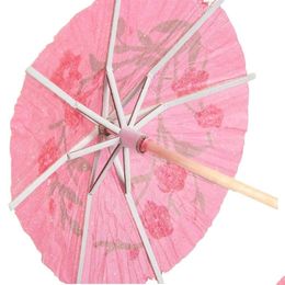 Party Favour Paper Cocktail Parasols Umbrellas Drinks Picks Wedding Event Supplies Holidays Garnishes Holders Rre14680 Drop Delivery Dhokj