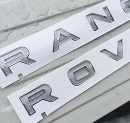 Letters Emblem Badge Logo for Range Rover SV Autobiography SPORT DISCOVERY EVOQUE VELAR Car Styling Hood Trunk Badge Sticker9145812
