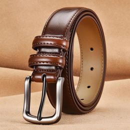Belts Accessories For Men Gents Leather Belt Trouser Waistband Stylish Casual With Black Grey Dark Brown And Color2660