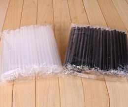 Drinking Straws 100 Pieces Of 7.5-inch Large Milkshake Straw Bubble Boba Milk Plastic Thick Smoothie Cold Drink Bar Accessories3258995