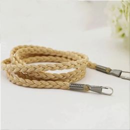 Fashion Replacement Purse Handle Belt Thin Bag Strap Solid Colour Bag Chain Woven Bags Belt Handbag Shoulder Bag Accessories 231228