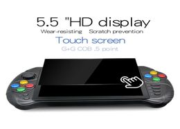 Powkiddy X15 Andriod Handheld Game Console Nostalgic host 55 INCH 1280720 Screen quad core 2G RAM 32G ROM Video Player2950384
