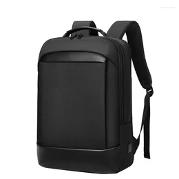 School Bags Men Business Backpack Waterproof Laptop Bag Luxury USB Work Travel Fashion Multifunction
