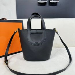 2024 new upgraded version bucket bag, crossbody bag, cosmetic bag, shopping bag, large capacity bag, mobile phone bag, designer bag, noble design, business bag hobo bag 21CM