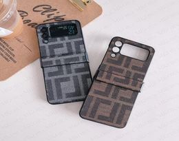 Luxury FD Mobile Phone Cases for Samsung Z Flip 3 4 Flip3 Flip4 Folding Pattern AntiShock Protection Shell Case IPhone 14 14pro 17288760