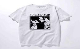 Mad Season Above T Shirt Music Grunge Rock Alice In Chains Screaming Trees New Summer Men clothing Cotton Men tshirt Euro Size G126732206