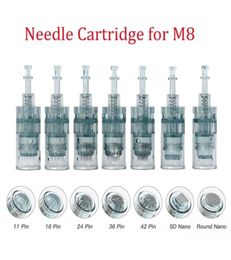 1020Pcs Dr Pen M8 Needle Cartridges Bayonet 11 16 36 42 Nano MTS Micro Needling for Dr pen Microneedling 2112295665141