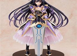 New 26cm Anime DATE A LIVE Fantasia 30th Anniversary Princess Yatogami Tohka Astral Dress Ver PVC Action Figure Model Toys T201929876