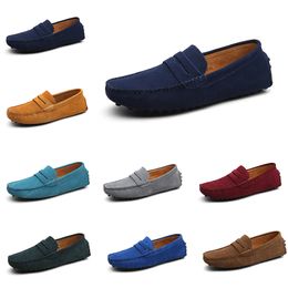 men casual shoes Espadrilles triple black navy brown wine red green Sky Blue Burgundy sand mens sneakers outdoor jogging walking forty seven GAI