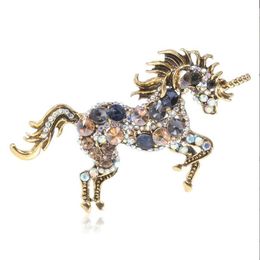 Pins Brooches Cindy Xiang Rhinestone Large Dragon For Women Vintage Colorf Zodiac Animal Pin Chinese Feng Winter Accessories Drop 298W